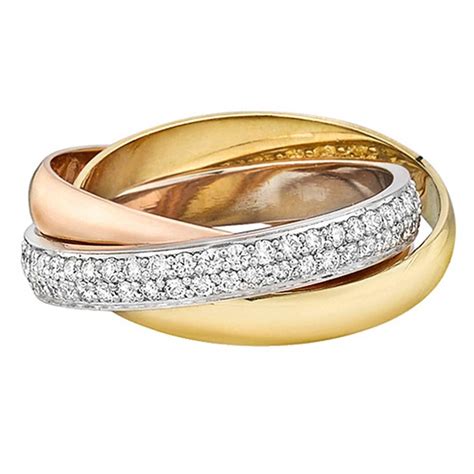 cartier gold trinity ring|trinity ring by cartier.